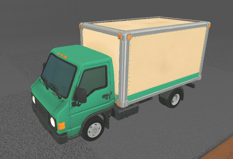 Burnt Toast delivery truck model